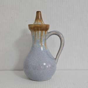 Vintage Handmade Signed Pigeon Forge Pottery Oil Lamp